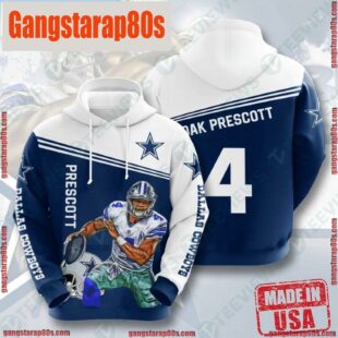 NFL Dallas Cowboys All Over Print Unisex Hoodies Print For Sale