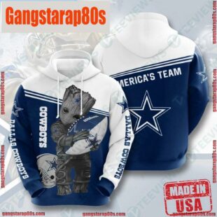 NFL Dallas Cowboys Epic Sports All Over Print Unisex Hoodies