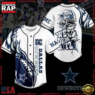 NFL Dallas Cowboys We Dem Boyz Baseball Jersey