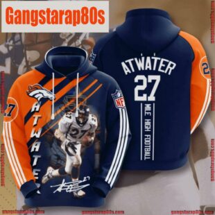 NFL Denver Broncos All Over Print Unisex Hoodie For Men For Women