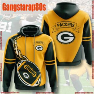 NFL Green Bay Packers All Over Print Unisex Hoodie