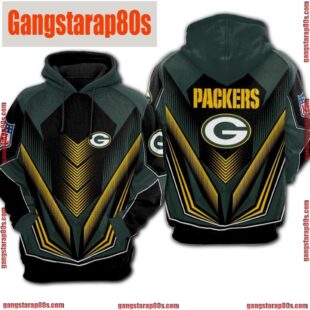 NFL Green Bay Packers Fullover Unisex Hoodie For Fan Newest Design All Over Print