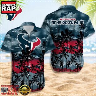 NFL Houston Texans Retro Aloha Shirts