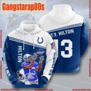 NFL Indianapolis Colts All Over Print Unisex Hoodie For Men, Women