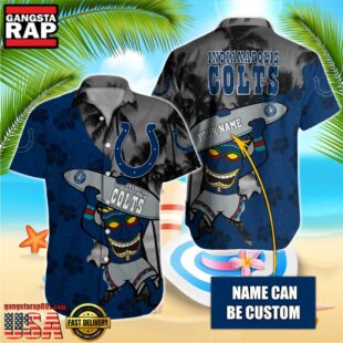 NFL Indianapolis Colts Retro Custom Hawaiian Shirts