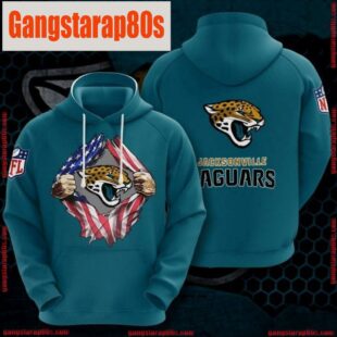 NFL Jacksonville Jaguars All Over Print Unisex Hoodie