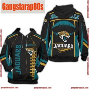 NFL Jacksonville Jaguars Pullover Unisex Hoodie All Over Print