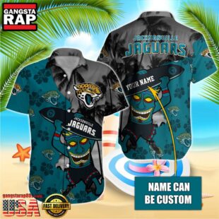 NFL Jacksonville Jaguars Retro Custom Hawaiian Shirts