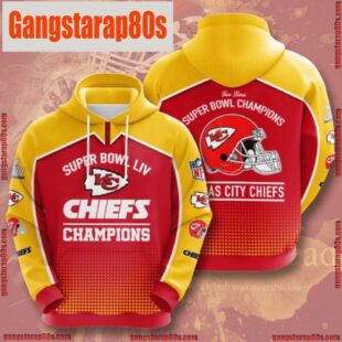 NFL Kansas City Chiefs All Over Print Unisex Hoodie For Men, Women