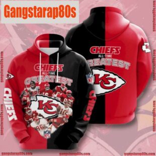 NFL Kansas City Chiefs All Over Print Unisex Hoodie For Men Women