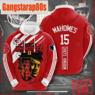 NFL Kansas City Chiefs All Over Print Zip Up Unisex Hoodie