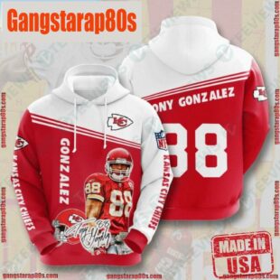 NFL Kansas City Chiefs Gonz Alez Unisex Hoodies