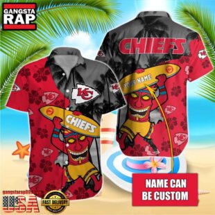 NFL Kansas City Chiefs Retro Custom Hawaiian Shirts