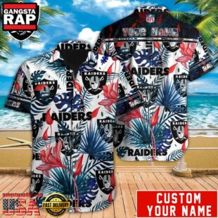 NFL Las Vegas Raiders Custom Hawaiian Shirt