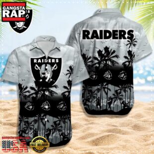 NFL Las Vegas Raiders Retro Aloha Shirts