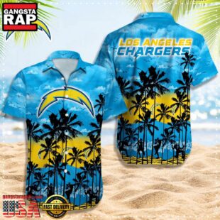 NFL Los Angeles Chargers Retro Aloha Shirts