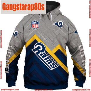 NFL Los Angles Rams All Over All Over Print Unisex Hoodie