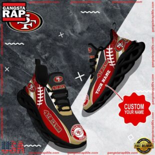 NFL Max Soul Shoes, San Francisco 49ers Shoes Custom Nfl Sport Loves