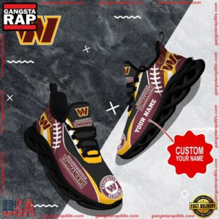 NFL Max Soul Shoes, Washington Commanders Shoes Custom Nfl Sport Loves