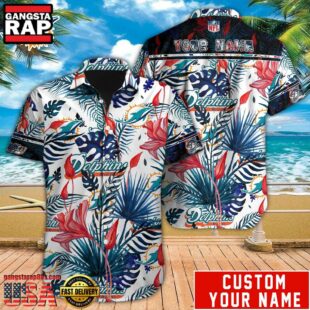 NFL Miami Dolphins Custom Hawaiian Shirt