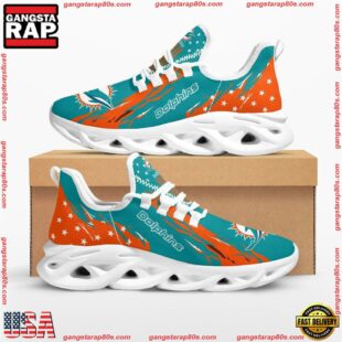 NFL Miami Dolphins Stars and Stripes M Soul Shoes