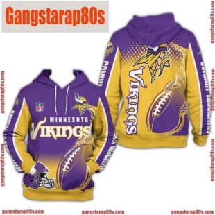 NFL Minnesota Vikings Fullover Unisex Hoodie Limited Edition