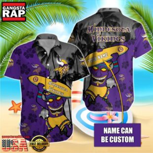 NFL Minnesota Vikings Retro Custom Hawaiian Shirts