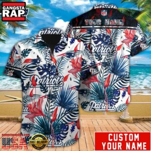 NFL New England Patriots Custom Hawaiian Shirt