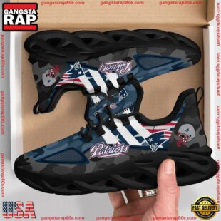 NFL New England Patriots Military Camouflage M Soul Shoes