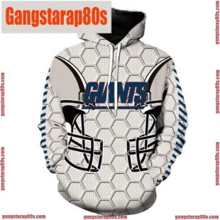 NFL New York Giants All Over All Over Print Unisex Hoodie