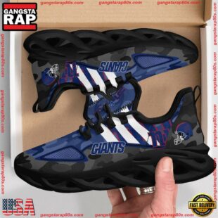 NFL New York Giants Military Camouflage M Soul Shoes