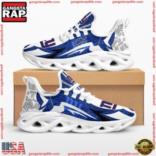 NFL New York Giants Symbol Geometric Pattern Max Soul Shoes