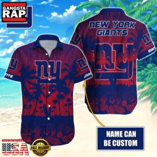 NFL New York Giants Vintage Style Custom Aloha Shirts