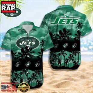 NFL New York Jets Retro Aloha Shirts