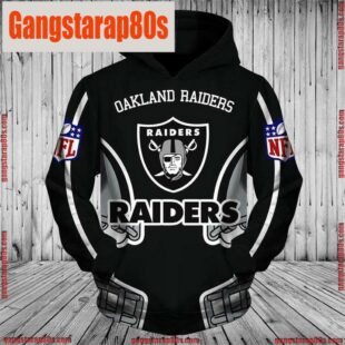 NFL Oakland Raiders All Over All Over Print Unisex Hoodie