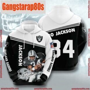 NFL Oakland Raiders All Over Print Unisex Hoodie For Men Women