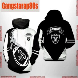 NFL Oakland Raiders Classic All Over Print Unisex Hoodie