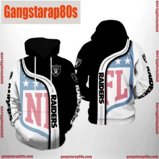 NFL Oakland Raiders Team All Over Print Unisex Hoodie