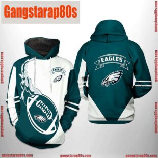 NFL Philadelphia Eagles Classic All Over Print Unisex Hoodie