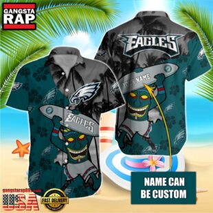 NFL Philadelphia Eagles Retro Custom Hawaiian Shirts