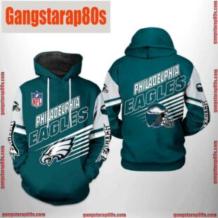 NFL Philadelphia Eagles Team All Over Print Unisex Hoodie