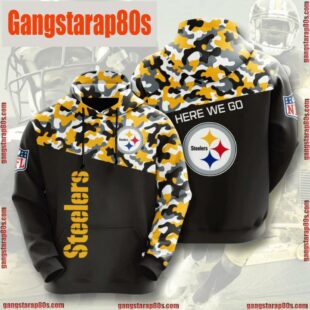 NFL Pittsburgh Steelers All Over Print Unisex Hoodie For Men Women