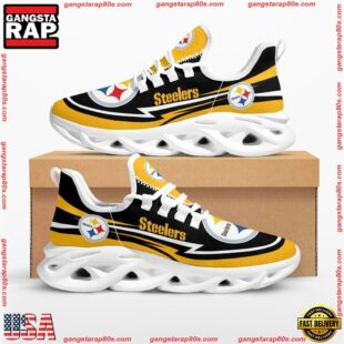 NFL Pittsburgh Steelers Are Coming Curves Max Soul Shoes