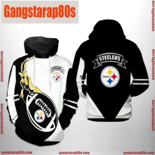 NFL Pittsburgh Steelers Classic All Over Print Unisex Hoodie