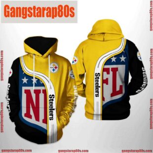 NFL Pittsburgh Steelers Team All Over Print Unisex Hoodie