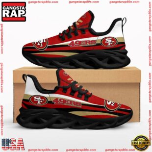 NFL San Francisco 49ers Max Soul Running Shoes