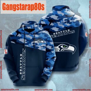 NFL Seattle Seahawks All Over Print Unisex Hoodie For Men Women