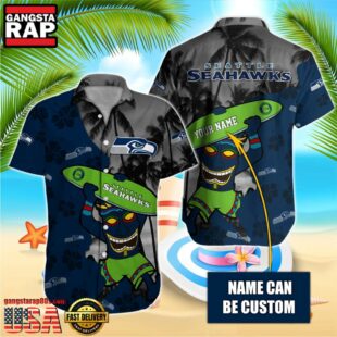 NFL Seattle Seahawks Retro Custom Hawaiian Shirts