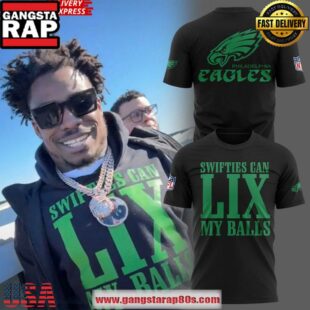 NFL Swifties Can LIX My Balls Philadelphia Eagles Unisex T Shirt