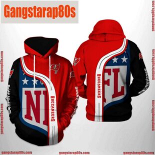 NFL Tampa Bay Buccaneers Team All Over Print Unisex Hoodie